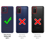 4in1 9H Displayschutz-Set für Samsung Galaxy A03, 2x Displayglas und 2x Kameraglas