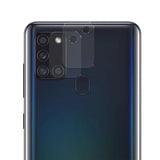 4in1 9H Displayschutz-Set für Samsung Galaxy A21s, 2x Displayglas und 2x Kameraglas