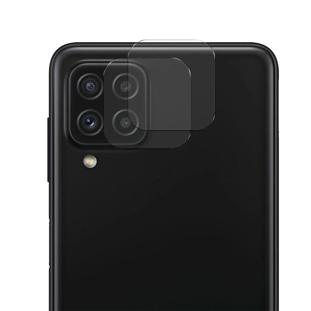 4in1 9H Displayschutz-Set für Samsung Galaxy A22 4G / M32 / M22, 2x Displayglas und 2x Kameraglas