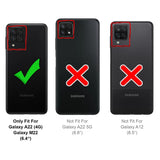4in1 9H Displayschutz-Set für Samsung Galaxy A22 4G / M32 / M22, 2x Displayglas und 2x Kameraglas