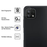 4in1 9H Displayschutz-Set für Samsung Galaxy A22 5G, 2x Displayglas und 2x Kameraglas