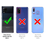 4in1 9H Displayschutz-Set für Samsung Galaxy A42 5G, 2x Displayglas und 2x Kameraglas
