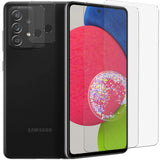 4in1 9H Displayschutz-Set für Samsung Galaxy A52 / A52 5G / A52S 5G, 2x Displayglas und 2x Kameraglas