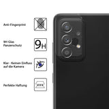 4in1 9H Displayschutz-Set für Samsung Galaxy A52 / A52 5G / A52S 5G, 2x Displayglas und 2x Kameraglas