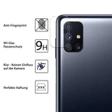 4in1 9H Displayschutz-Set für Samsung Galaxy M51, 2x Displayglas und 2x Kameraglas