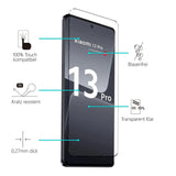 4in1 9H Displayschutz-Set für Xiaomi 13 Pro, 2x Displayglas und 2x Kameraglas