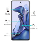 4in1 9H Displayschutz-Set für Xiaomi Mi 11T / Mi 11T Pro, 2x Displayglas und 2x Kameraglas