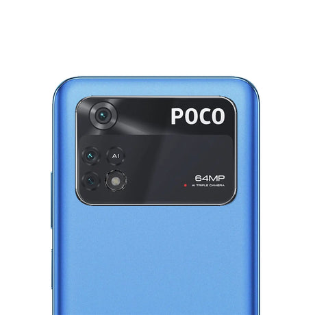 4in1 9H Displayschutz-Set für Xiaomi POCO M4 Pro, 2x Displayglas und 2x Kameraglas