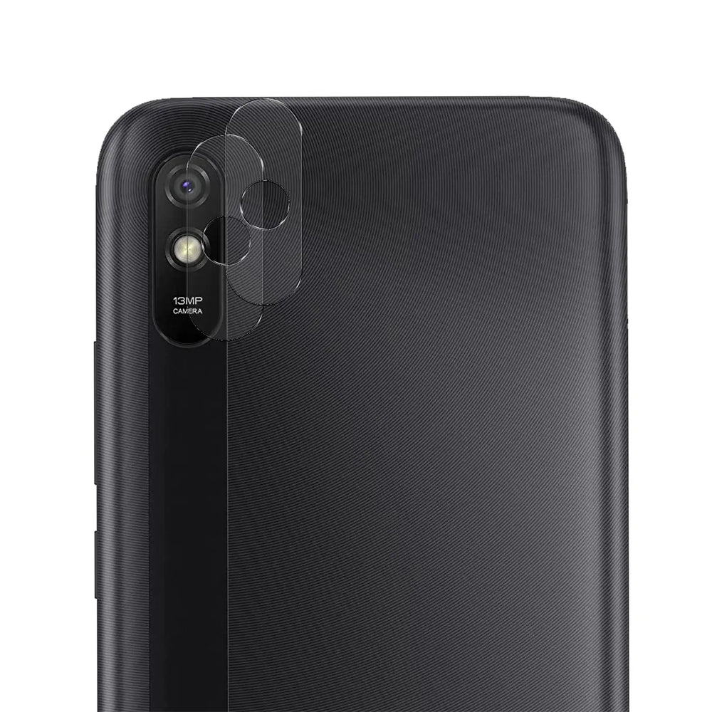 4in1 9H Displayschutz-Set für Xiaomi Redmi 9A, 2x Displayglas und 2x Kameraglas