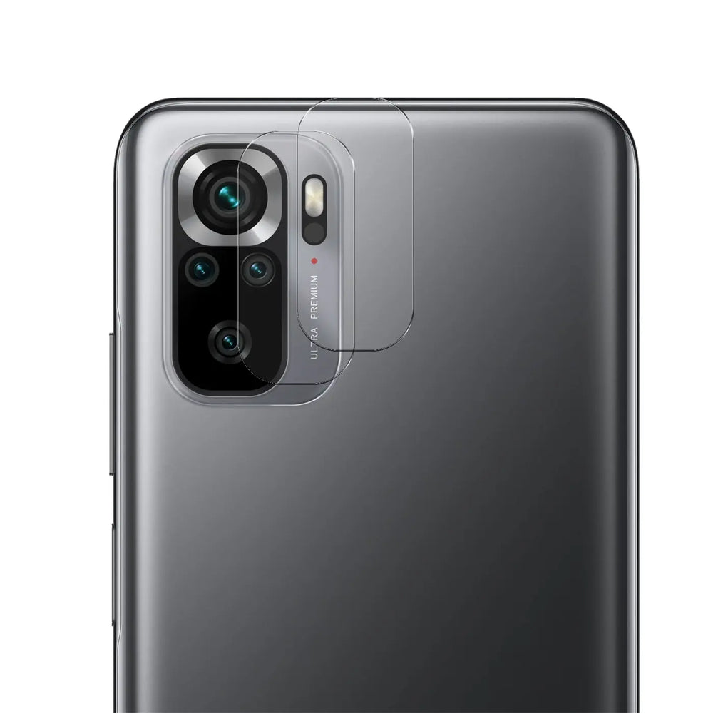 4in1 9H Displayschutz-Set für Xiaomi Redmi Note 10 / 10S, 2x Displayglas und 2x Kameraglas
