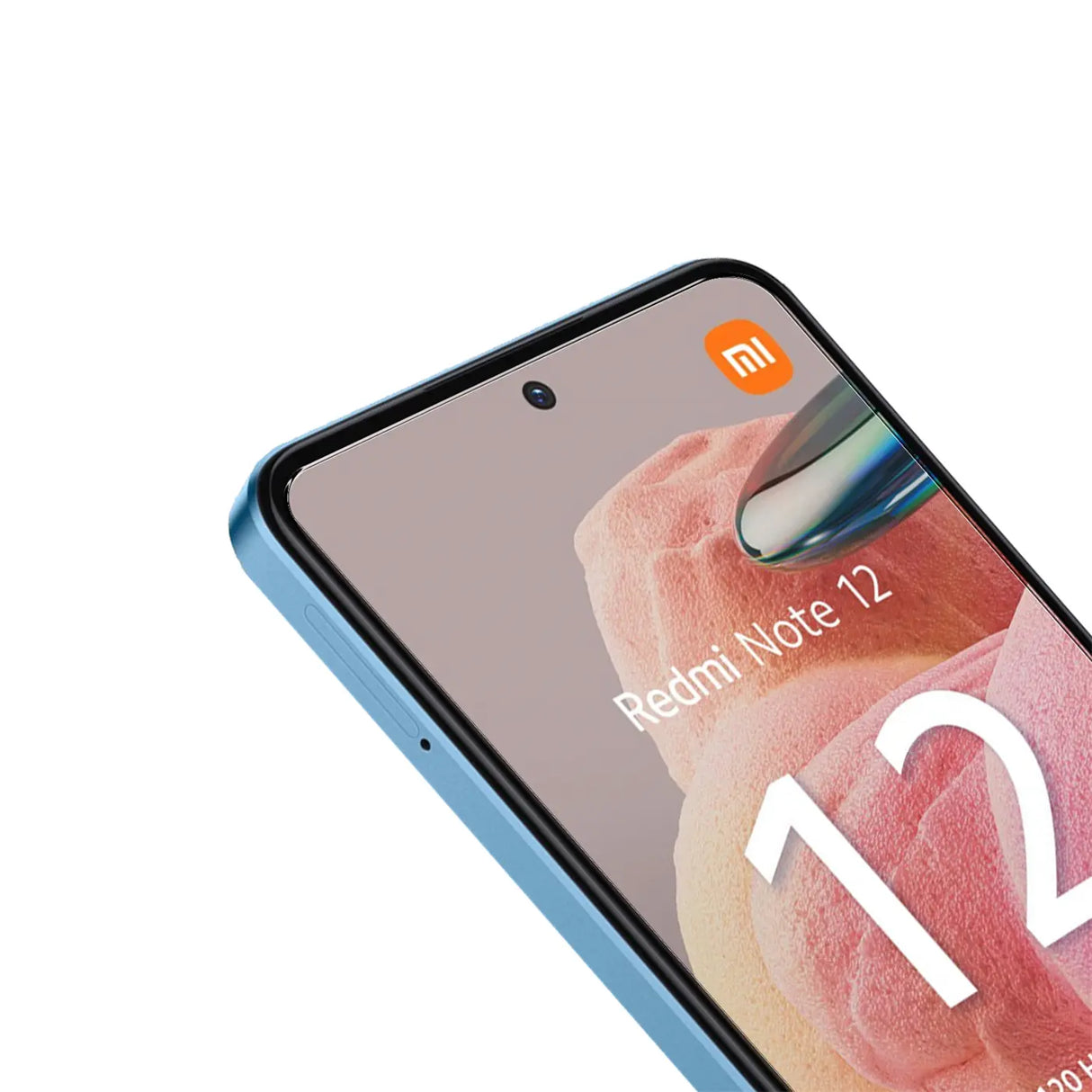 4in1 9H Displayschutz-Set für Xiaomi Redmi Note 12 4G, 2x Displayglas und 2x Kameraglas