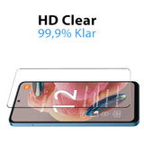 4in1 9H Displayschutz-Set für Xiaomi Redmi Note 12 4G, 2x Displayglas und 2x Kameraglas