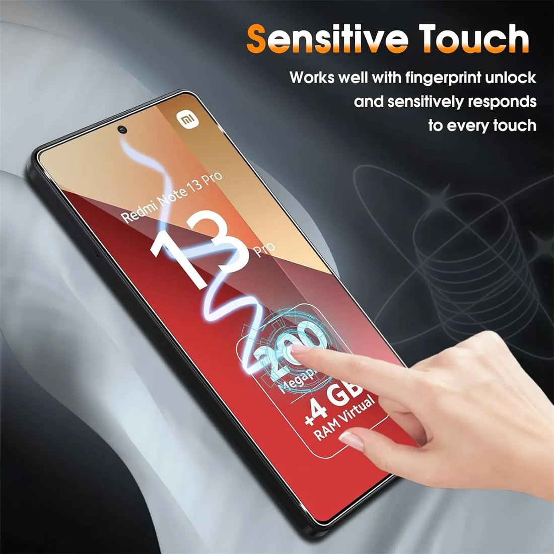 Uneingeschränkte Touch-Reaktion