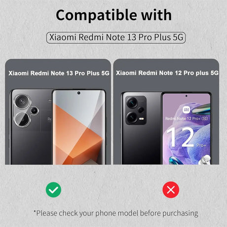 4in1 9H Displayschutz-Set für Xiaomi Redmi Note 13 Pro+ 5G, 2x Displayglas und 2x Kameraglas