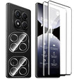 4in1 9H Displayschutz-Set für Xiaomi Redmi Note 14 Pro 4G, 2x Displayglas und 2x Kameraglas