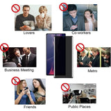 EZ.Box Schutzglas für iPhone 15 mit Blickschutz – Einfache Installation.