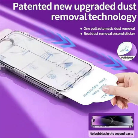 EZ Box Schutzglas für iPhone 14 – Einfache Installation und bruchsicheres Glas