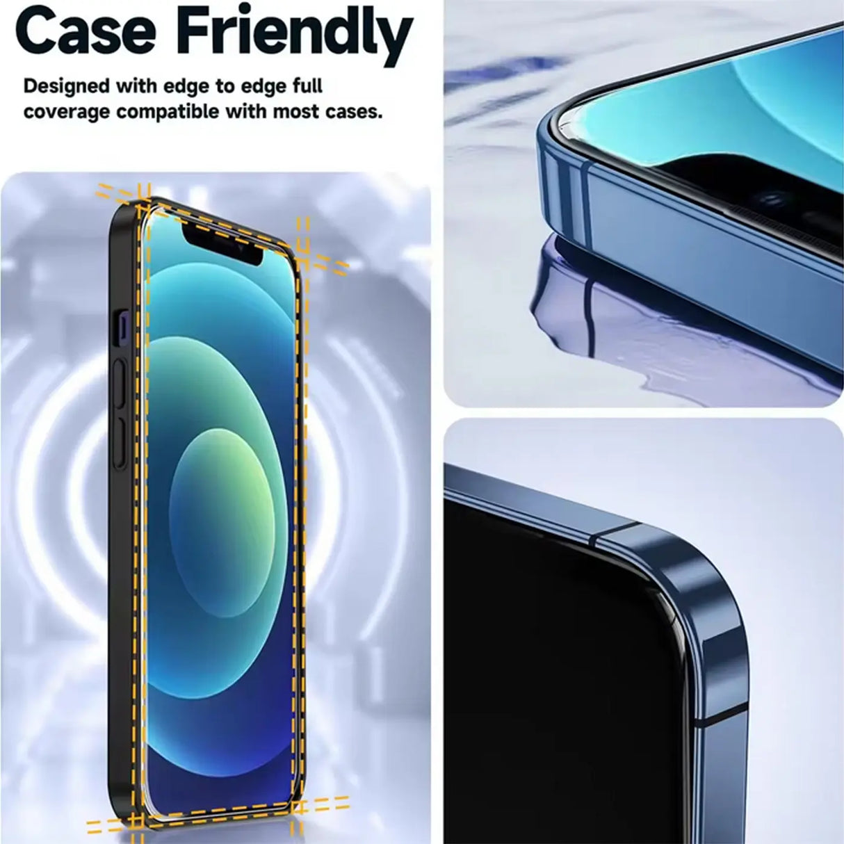EZ Box Schutzglas für iPhone 15 Pro – Einfache Installation und bruchsicheres Glas