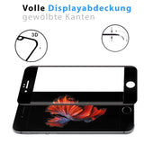 Full Screen Panzerglas für iPhone 7 / 8 / SE 2 / SE 3 mit Farbrahmen
