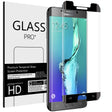 Full Screen Panzerglas für Samsung Galaxy S6 Edge mit Farbrahmen