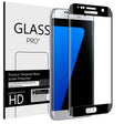 Full Screen Panzerglas für Samsung Galaxy S7 Edge mit Farbrahmen