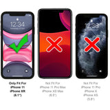 Kratzfeste und bruchsichere 9H Panzerfolie für iPhone XR / 11