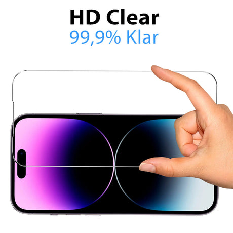 Kratzfeste und bruchsichere 9H Panzerfolie für iPhone 14 Pro Max