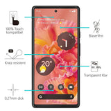 Kratzfeste und bruchsichere 9H Panzerfolie für Google Pixel 6