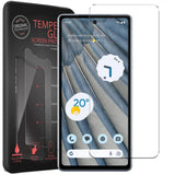 Kratzfeste und bruchsichere 9H Panzerfolie für Google Pixel 7a