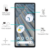 Kratzfeste und bruchsichere 9H Panzerfolie für Google Pixel 7a