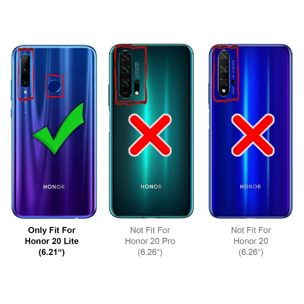 Kratzfeste und bruchsichere 9H Panzerfolie für Honor 20 Lite / 20E