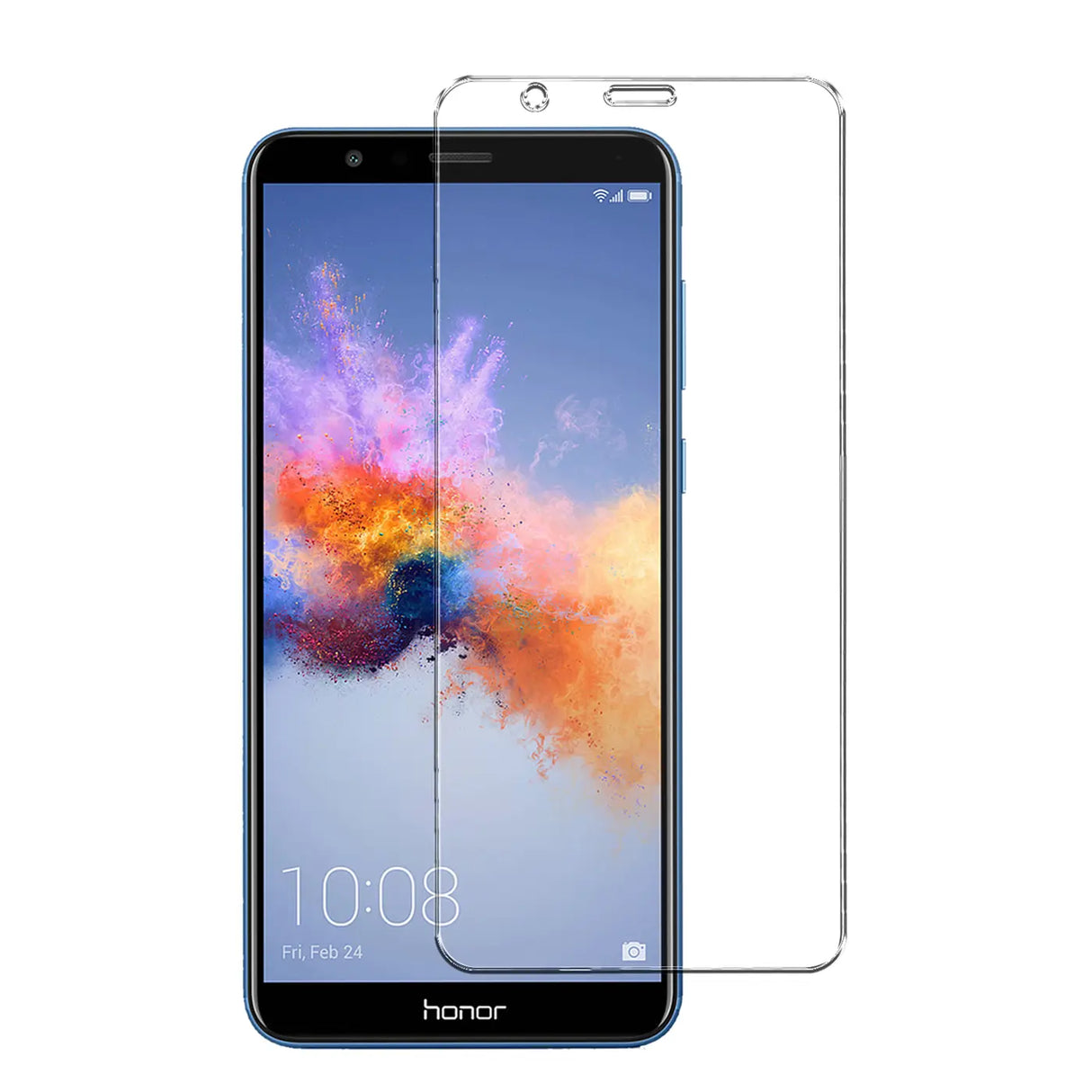 Kratzfeste und bruchsichere 9H Panzerfolie für Honor 7X