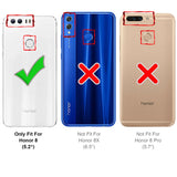 Kratzfeste und bruchsichere 9H Panzerfolie für Honor 8