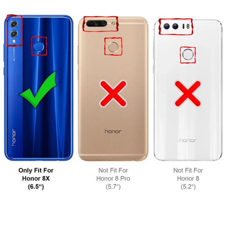 Kratzfeste und bruchsichere 9H Panzerfolie für Honor 8X