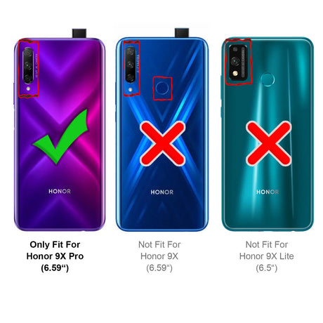Kratzfeste und bruchsichere 9H Panzerfolie für Honor 9X Pro