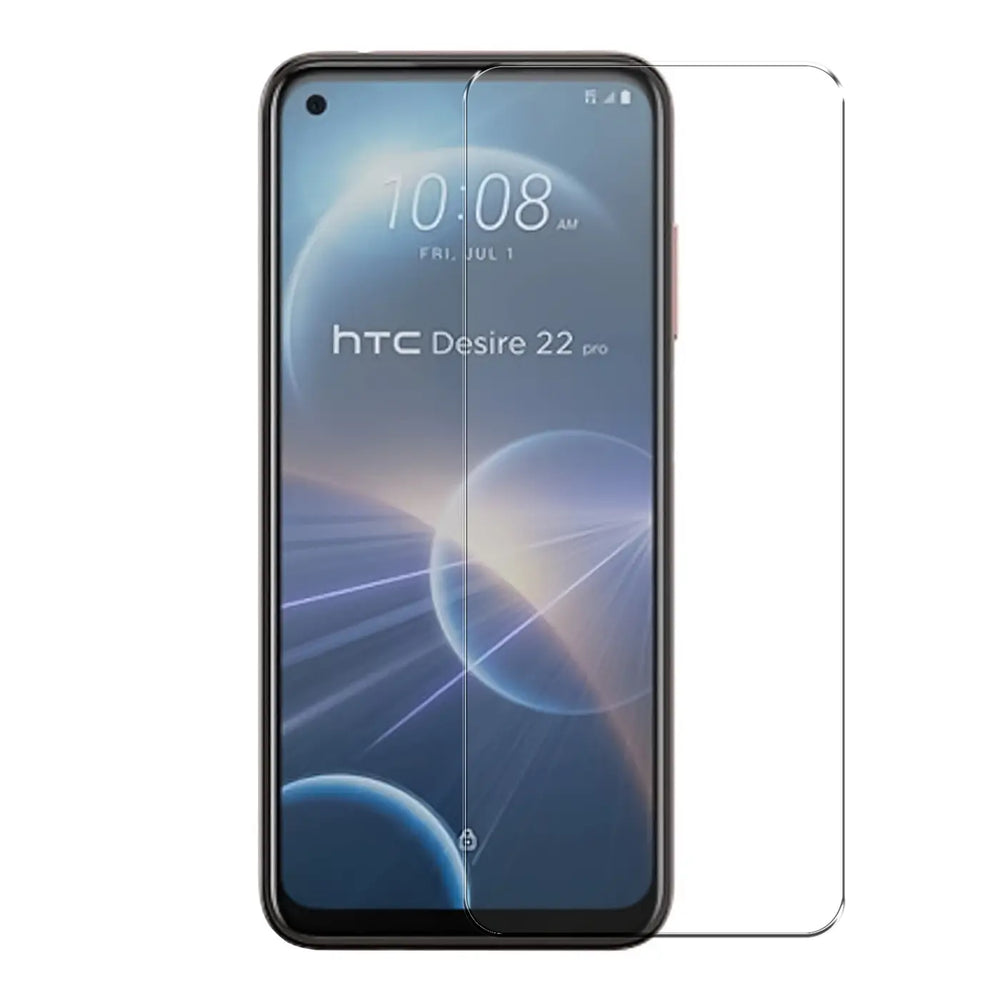 Kratzfeste und bruchsichere 9H Panzerfolie für HTC Desire 22 Pro