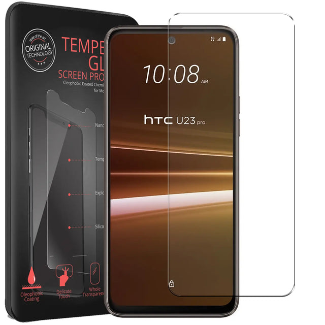 Kratzfeste und bruchsichere 9H Panzerfolie für HTC U23 Pro