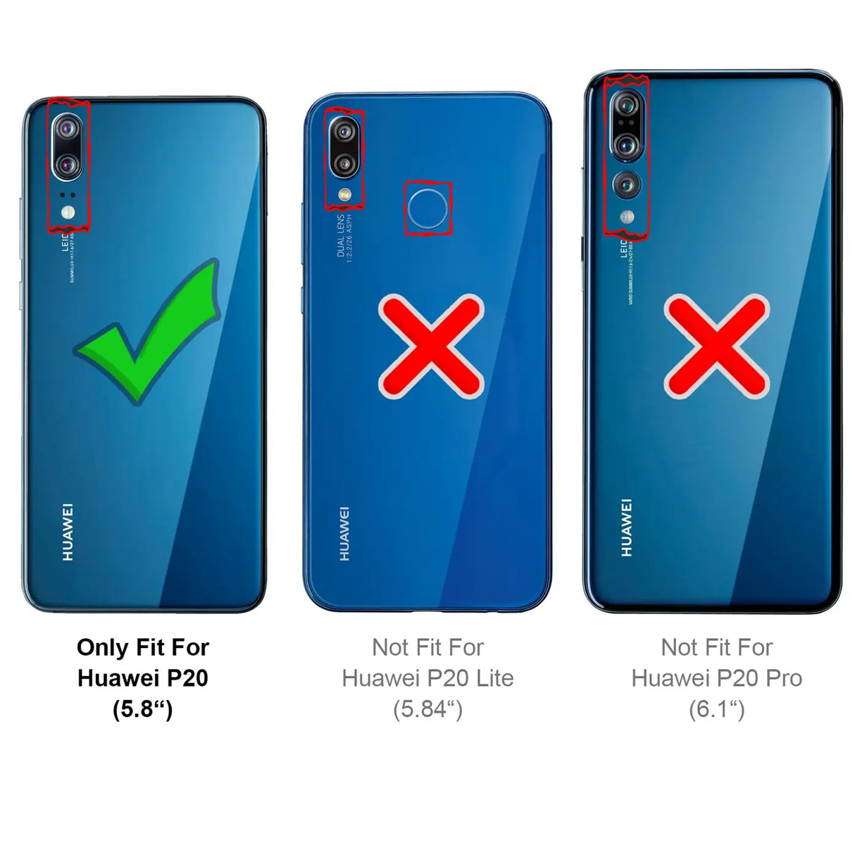 Kratzfeste und bruchsichere 9H Panzerfolie für Huawei P20