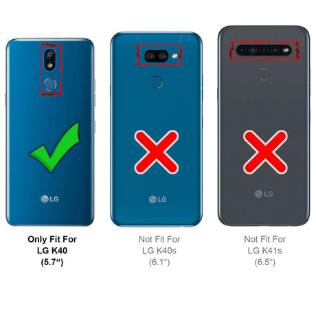 Kratzfeste und bruchsichere 9H Panzerfolie für LG K40