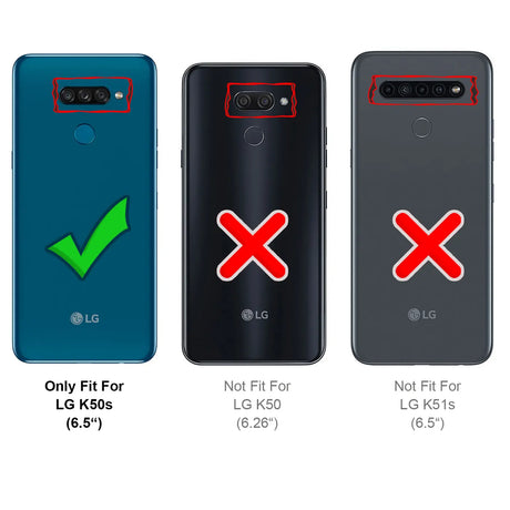 Kratzfeste und bruchsichere 9H Panzerfolie für LG K50S