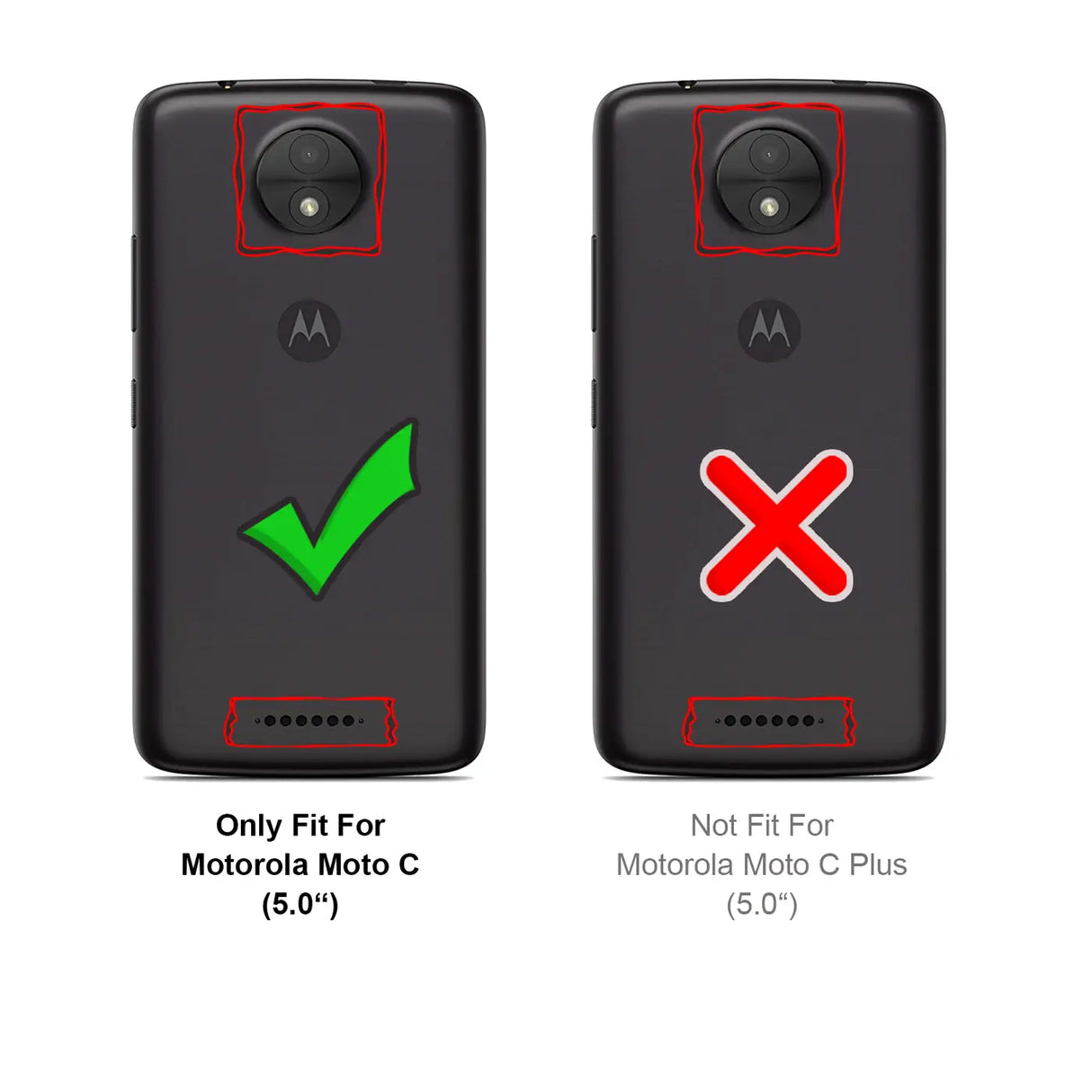 Kratzfeste und bruchsichere 9H Panzerfolie für Motorola Moto C