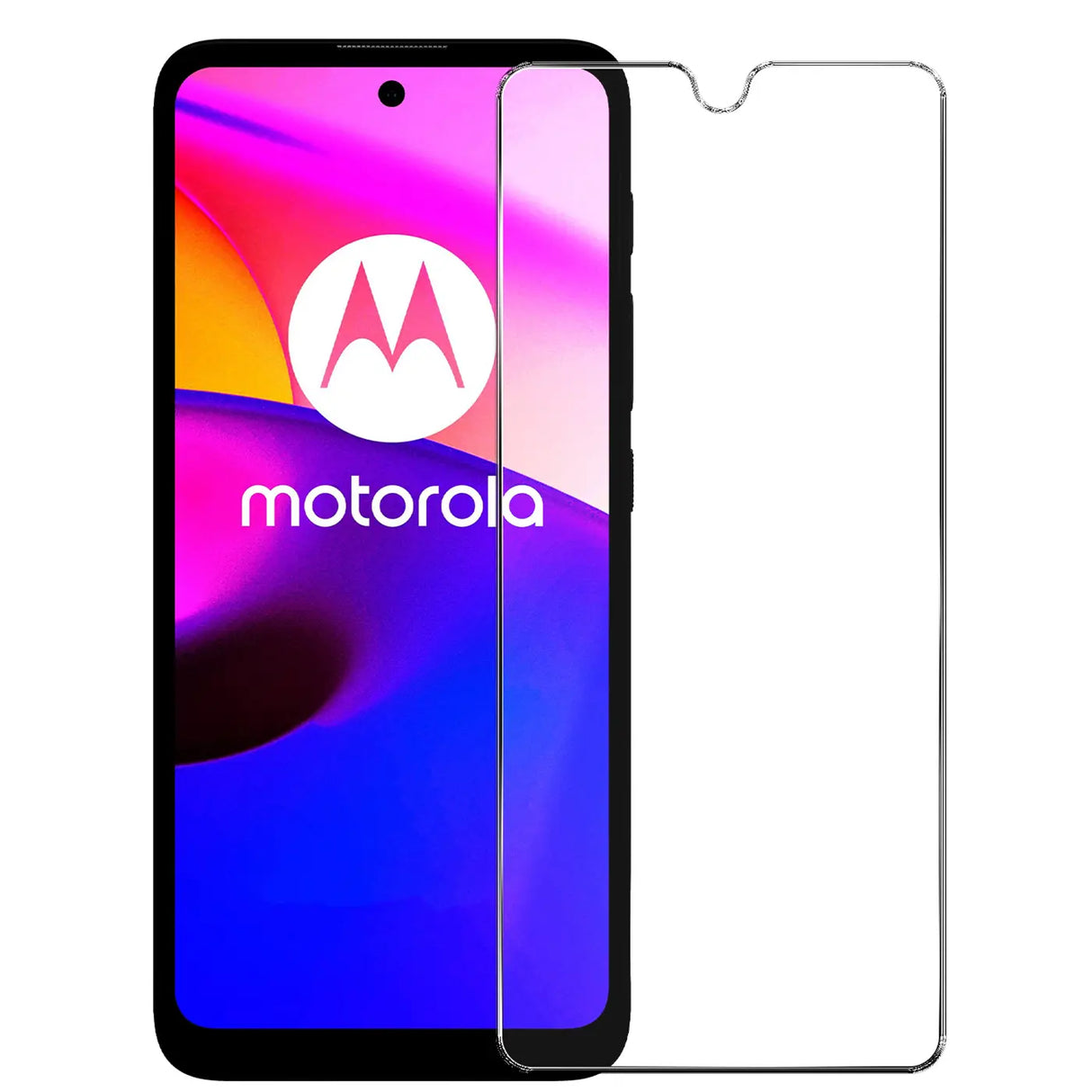 Kratzfeste und bruchsichere 9H Panzerfolie für Motorola Moto E20 / E30 / E40