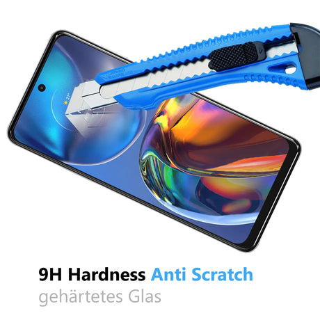 Kratzfeste und bruchsichere 9H Panzerfolie für Motorola Moto E32 / E32s
