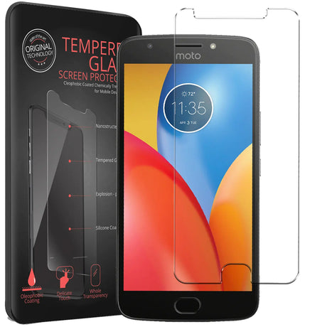 Kratzfeste und bruchsichere 9H Panzerfolie für Motorola Moto E4