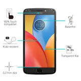 Kratzfeste und bruchsichere 9H Panzerfolie für Motorola Moto E4