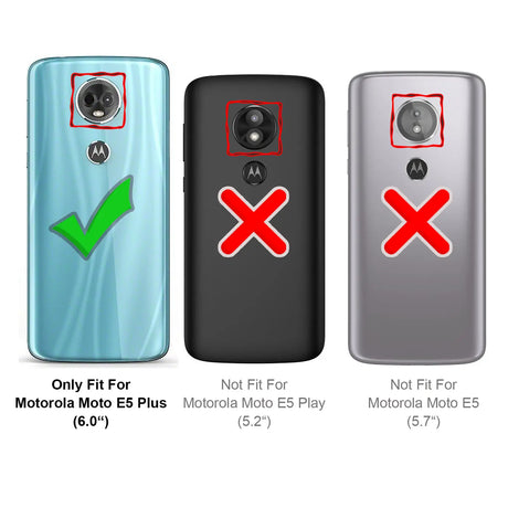 Kratzfeste und bruchsichere 9H Panzerfolie für Motorola Moto E5 Plus