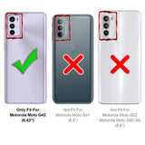 Kratzfeste und bruchsichere 9H Panzerfolie für Motorola Moto G42