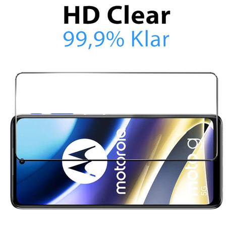 Kratzfeste und bruchsichere 9H Panzerfolie für Motorola Moto G42