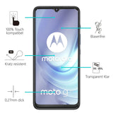 Kratzfeste und bruchsichere 9H Panzerfolie für Motorola Moto G50