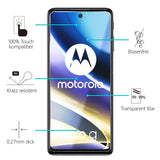 Kratzfeste und bruchsichere 9H Panzerfolie für Motorola Moto G53 5G